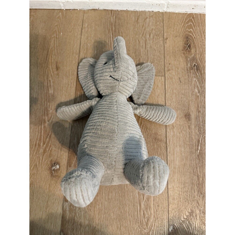 RARE Jellycat QUAXY Elephant RETIRED Soft Plush Hard to Find Grey DISCONTINUED